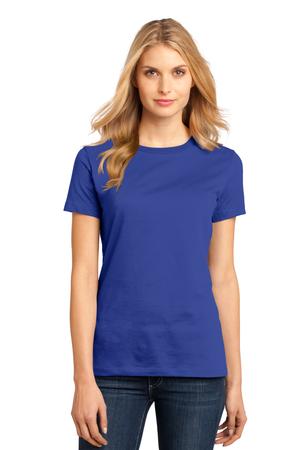District Made – Ladies Perfect Weight Crew Tee Style DM104L 8