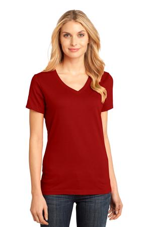 District Made – Ladies Perfect Weight V-Neck Tee Style DM1170L 4