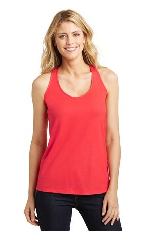 District Made Ladies Shimmer Loop Back Tank Style DM455 2