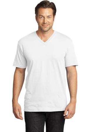 District Made Mens Perfect Weight V-Neck Tee Style DT1170 2