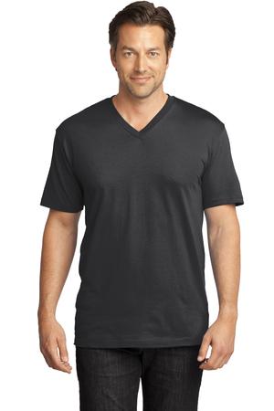 District Made Mens Perfect Weight V-Neck Tee Style DT1170 3