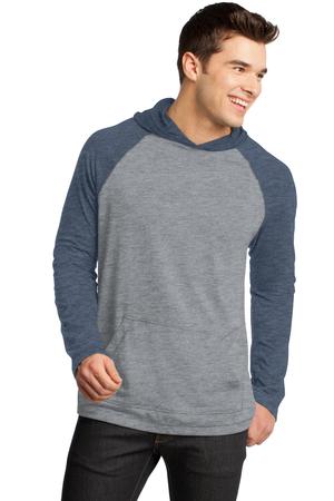 District – Young Mens 50/50 Raglan Hoodie Style DT128 2