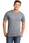District - Young Mens Microburn V-Neck Tee Style DT161