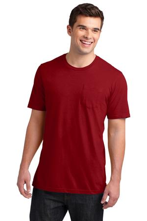 District Young Mens Very Important Tee with Pocket Style DT6000P