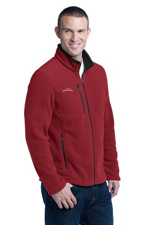 Eddie Bauer – Full-Zip Fleece Jacket Style EB200 Red Rhubarb Angle