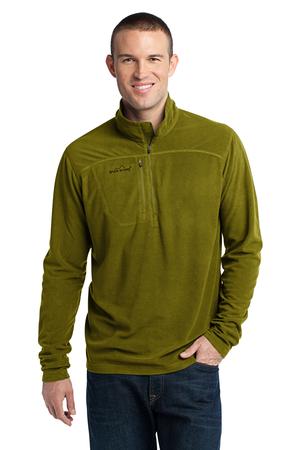 Eddie Bauer – 1/4-Zip Grid Fleece Pullover Style EB220 Palm