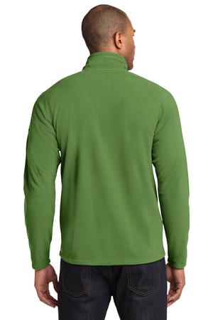 Eddie Bauer Full-Zip Microfleece Jacket Style EB224 Irish Green Back