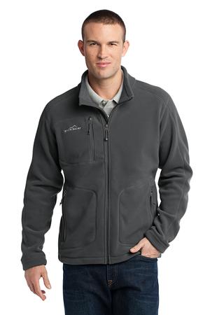 Eddie Bauer – Wind Resistant Full-Zip Fleece Jacket Style EB230 Iron Gate