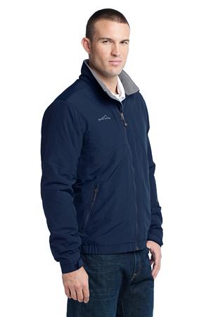 Eddie Bauer - Fleece-Lined Jacket Style EB520 River Blue Angle
