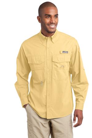 Eddie Bauer – Long Sleeve Fishing Shirt Style EB606 Goldenrod Yellow