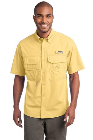 Eddie Bauer – Short Sleeve Fishing Shirt Style EB608 Goldenrod Yellow