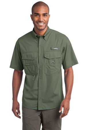 Eddie Bauer – Short Sleeve Fishing Shirt Style EB608 Seagrass Green