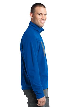Eddie Bauer First Ascent – Cloud Layer Fleece 1/4-Zip Pullover Style FA700 Ascent Blue Side