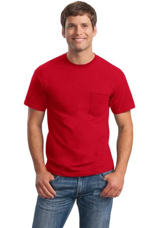 Gildan - Ultra Cotton 100% Cotton T-Shirt with Pocket Style 2300