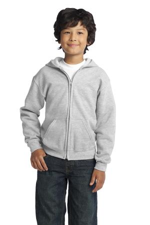 Gildan Youth Heavy Blend Full-Zip Hooded Sweatshirt Style 18600B