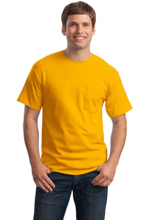 Hanes – Tagless 100%  Cotton T-Shirt with Pocket Style 5590 6