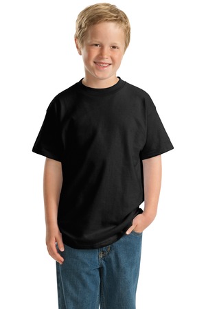 Hanes  –  Youth Beefy-T Born to Be Worn 100% Cotton T-Shirt Style 5380 2