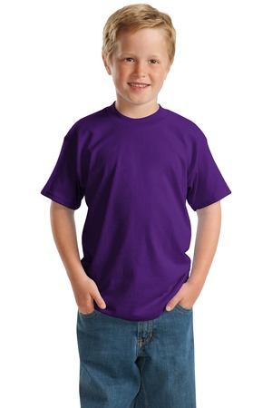 Hanes – Youth ComfortBlend EcoSmart 50/50 Cotton/Poly T-Shirt Style 5370 12