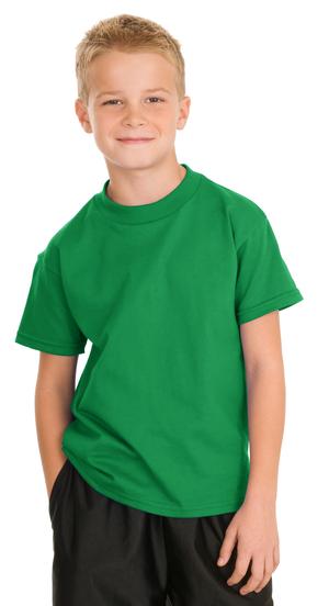 Hanes – Youth Tagless 100%  Cotton T-Shirt Style 5450 6