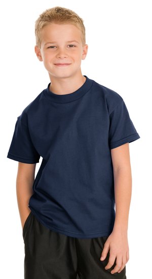 Hanes – Youth Tagless 100%  Cotton T-Shirt Style 5450 10