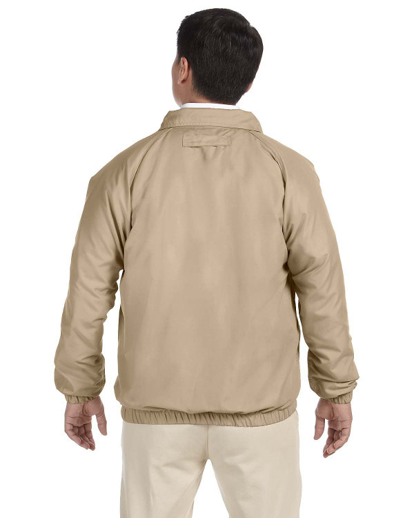 harriton-microfiber-club-jacket-stone-navy-back