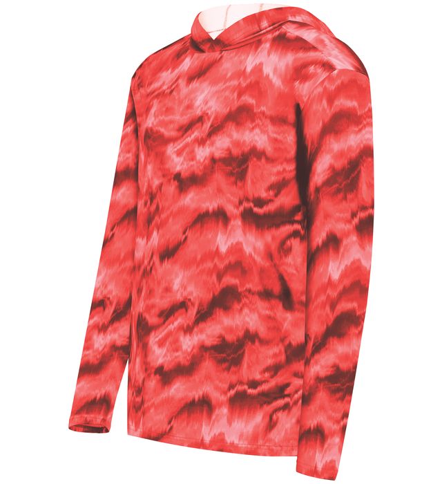 holloway-3-panel-hood-youth-stock-cotton-touch™-poly-hoodie-scarlet shockwave print