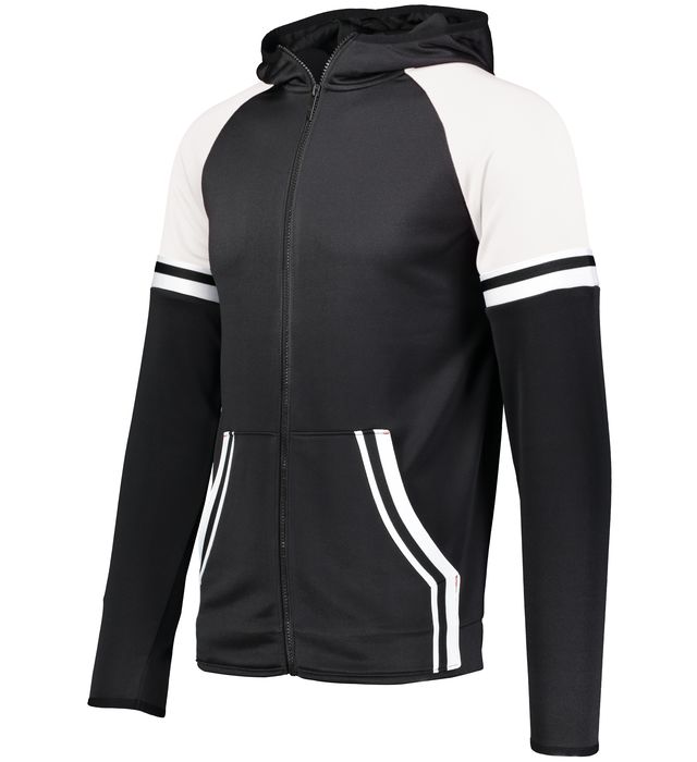 holloway-3-piece-mesh-lined-hood-full-zip-retro-grade-jacket-black-white