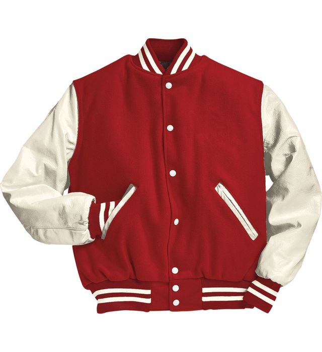holloway-adult-melton-wool-classic-award-jacket-scarlet-white