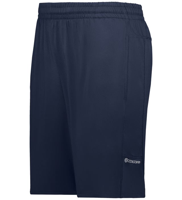 Holloway Coolcore Shorts With Covered Elastic Waistband 222594 Navy