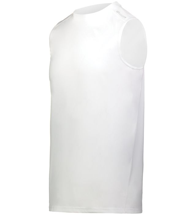 Holloway Coolcore Tank With Rolled Forward Shoulder And Side Seam 222593 White