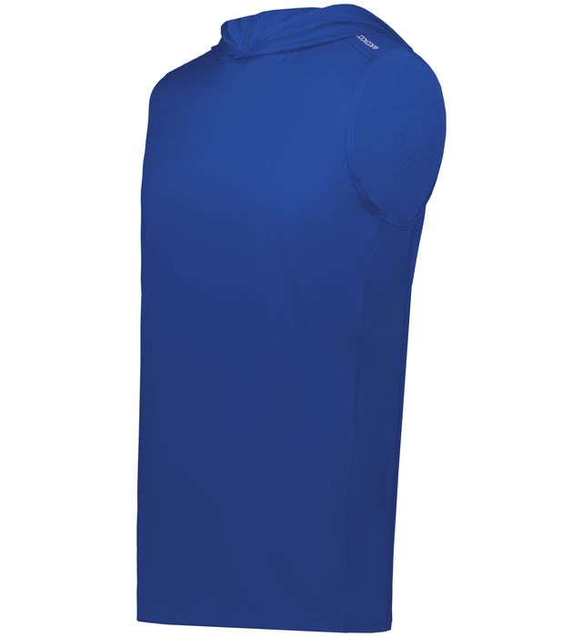 Holloway Coolcore® Sleeveless Hoodie With Overlapping Hood 222590 Royal