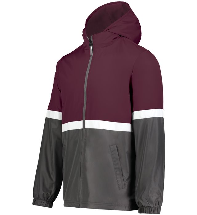 holloway-detachable-hood-turnabout-reversible-jacket-maroon-carbon