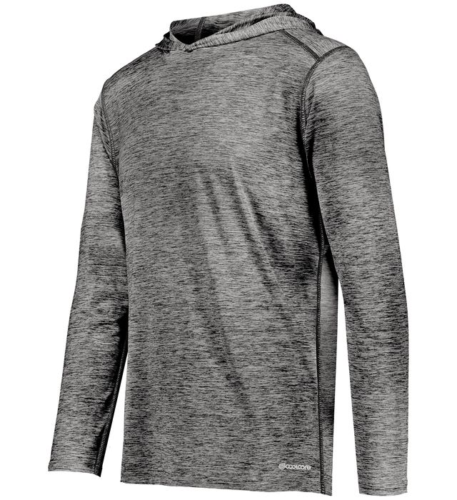 Holloway Electrify Coolcore® Hoodie With Set-In Sleeves 222589 Black Heather