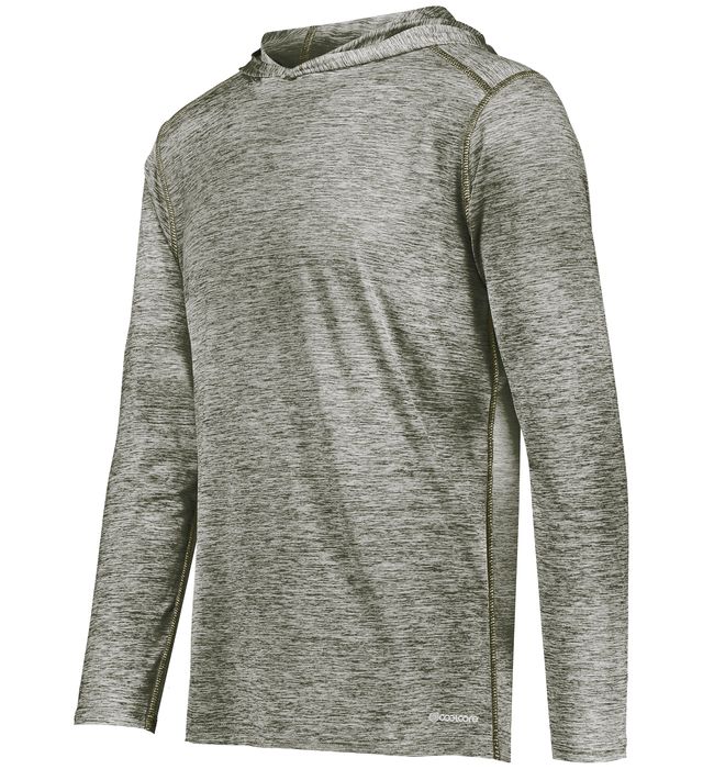 Holloway Electrify Coolcore® Hoodie With Set-In Sleeves 222589 Olive Heather