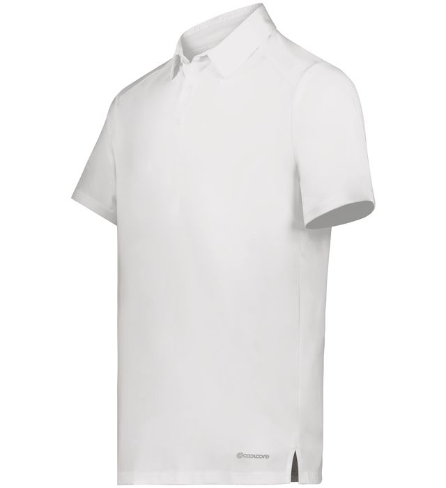 Holloway Electrify Coolcore Polo With Three-Button Placket 222572 White