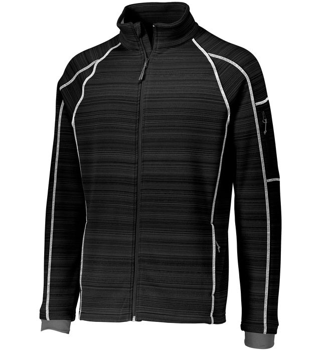 holloway-full-front-zipper-weather-resistance-deviate-jacket-black