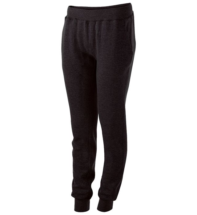 Holloway Ladies Cotton Polyester Comfort Jogger Pants 229748 Black