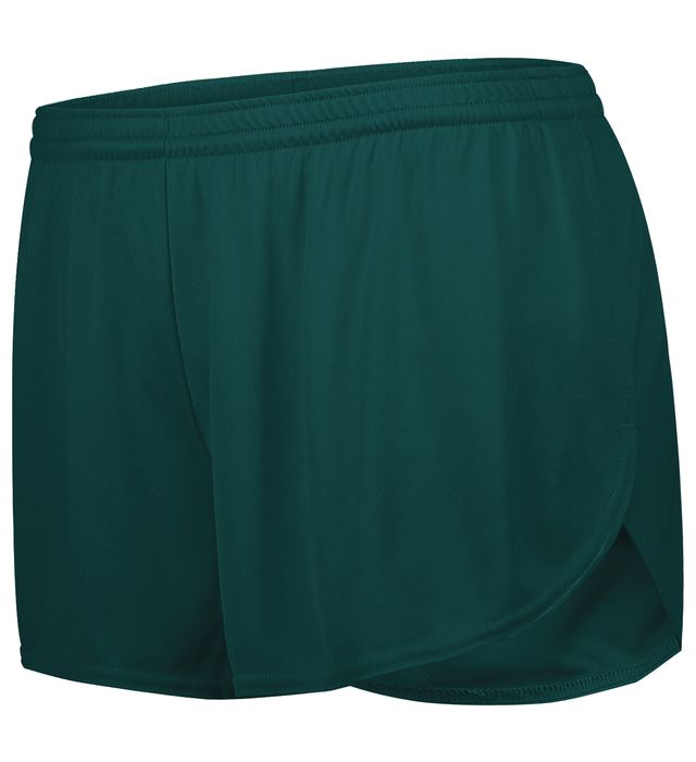 Holloway Ladies PR Max Track Shorts with Dry-Excel & Color Secure 221336 Dark Green