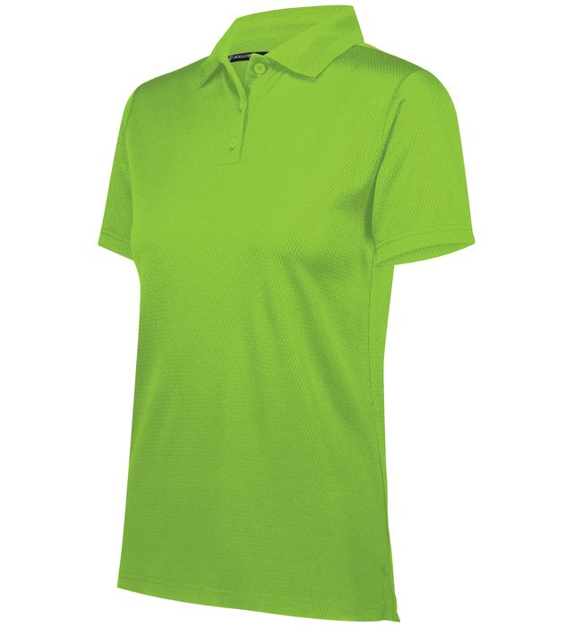 Holloway Ladies Prism Polo Three Button Placket 222768 Lime