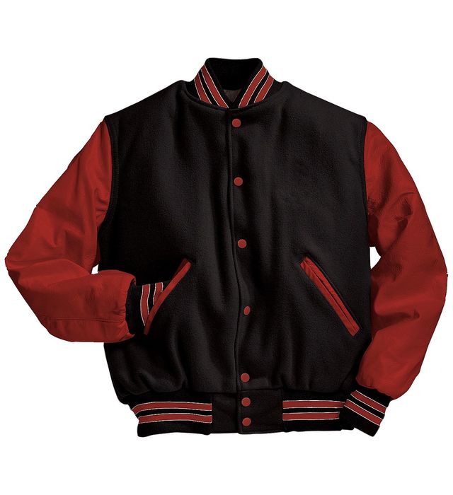 holloway-melton-wool-letterman-varsity-jacket-black-scarlet-scarlet