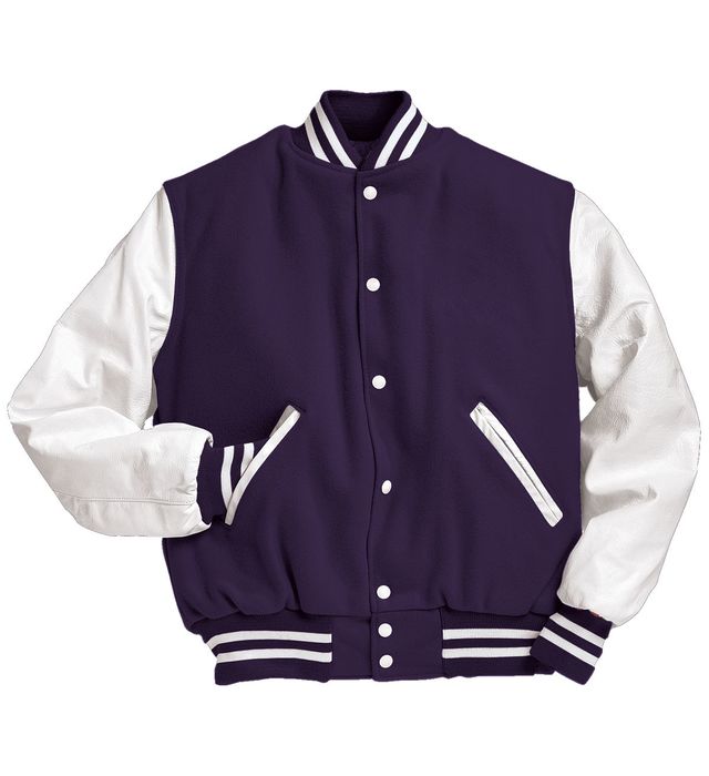 holloway-melton-wool-letterman-varsity-jacket-dark purple-white