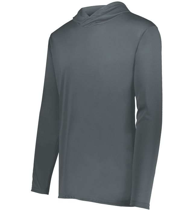 Holloway Momentum Hoodie With Wicks Moisture And Set-In Sleeves 222830 Graphite