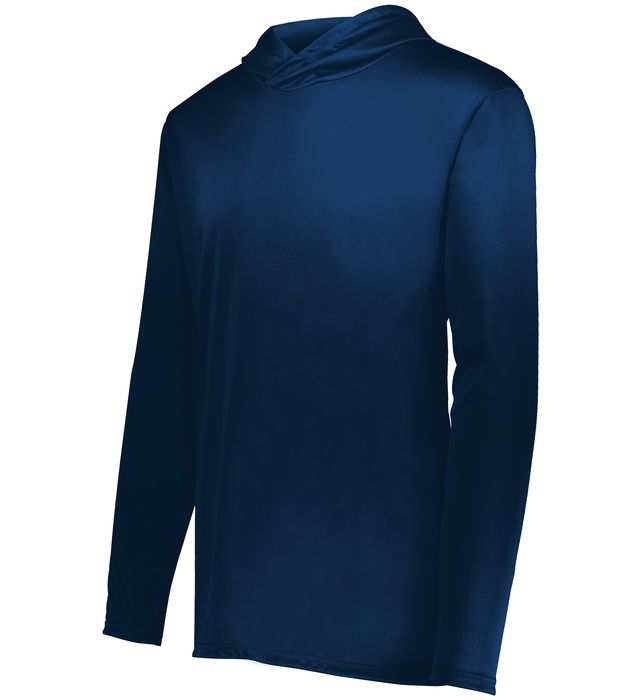 Holloway Momentum Hoodie With Wicks Moisture And Set-In Sleeves 222830 Navy