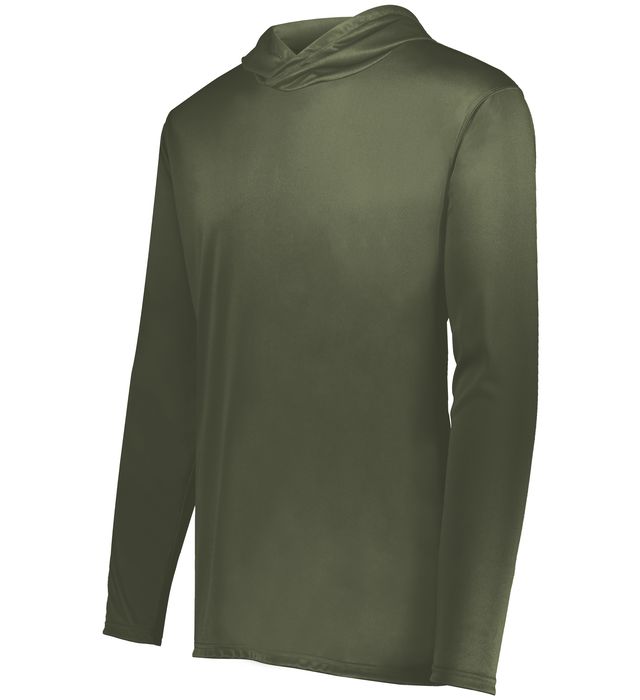 Holloway Momentum Hoodie With Wicks Moisture And Set-In Sleeves 222830 Olive