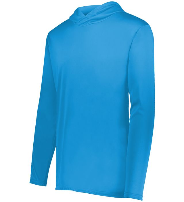 Holloway Momentum Hoodie With Wicks Moisture And Set-In Sleeves 222830 Power Blue