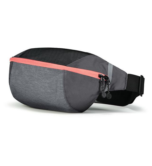 holloway-one-size-expedition-waist-pack-carbon heather-coral
