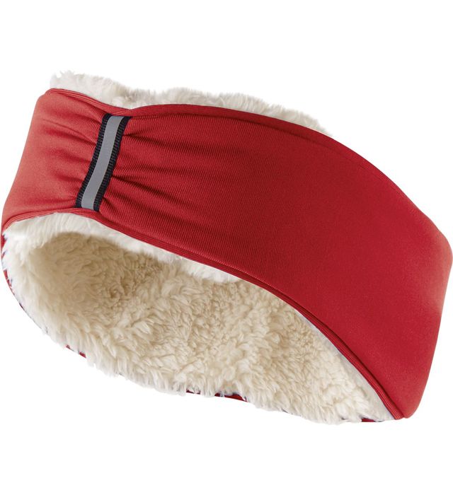 holloway-one-size-sherpa-fleece-ridge-headband-beanie-scarlet
