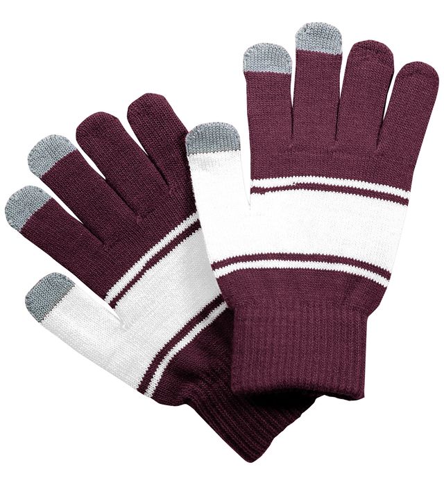 holloway-one-size-two-layer-acrylic-homecoming-glove-maroon-white