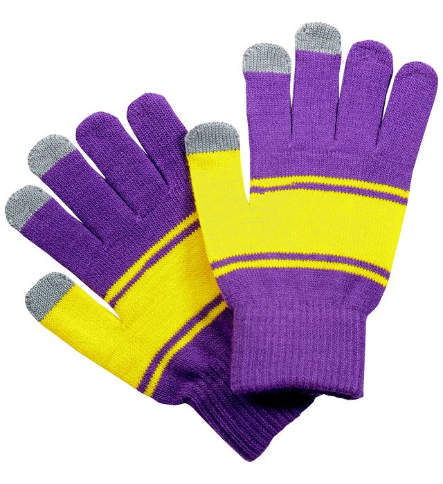holloway-one-size-two-layer-acrylic-homecoming-glove-purple-light gold