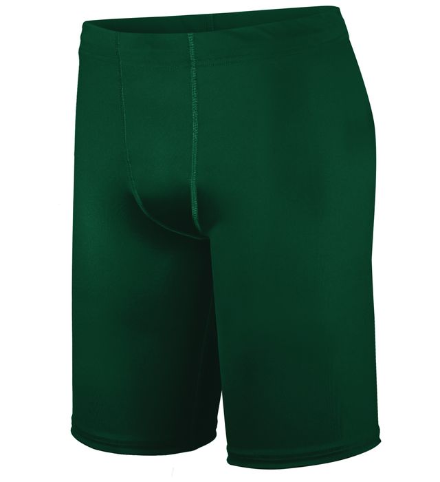 Holloway PR Max Compression Shorts Wicking & Color Secure 221038 Dark Green